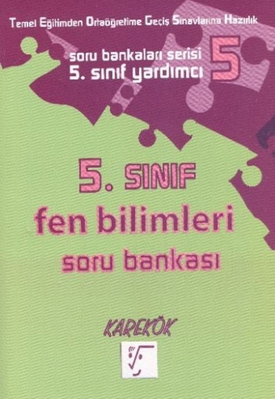 5. Sınıf Fen Bilimleri Soru Bankası Karekök Yayınları | 9786055351731