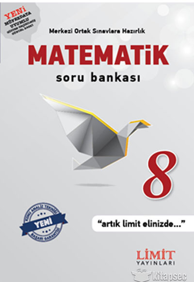 8. Sınıf Matematik Soru Bankası Limit Yayınları | 9786054385522