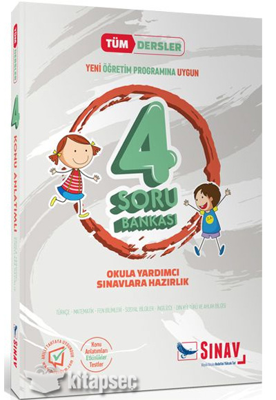 4. Sınıf Tüm Dersler Soru Bankası Sınav Dergisi Yayınları | 9786051233970