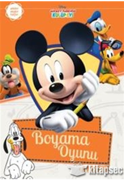 Mickey Fare Nin Kulup Evi Boyama Oyunu Dogan Egmont Yayincilik