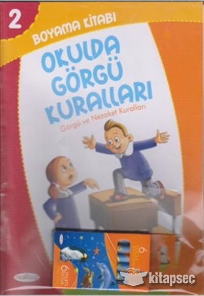 Boyama Kitabi 2 Okulda Gorgu Kurallari Nakkas Yapim Ve