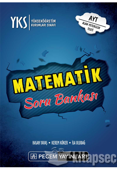 AYT Matematik Soru Bankası Pegem Yayınları | 9786052414262