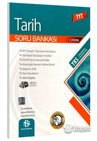 TYT Tarih Soru Bankası Bilgi Sarmal Yayınları | 9786257905534